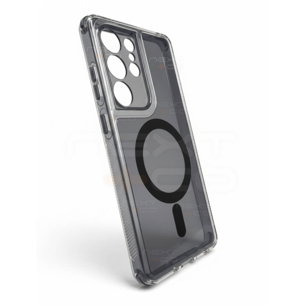 Estuche Space Cristal MagSafe Samsung S25 Ultra Negro