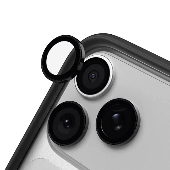 Protector de Camara Individual Liso Iphone 17 Pro / 17 Pro Max Negro