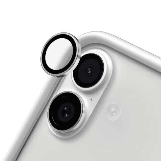 Protector de Camara Individual Liso Iphone 17 Plateado