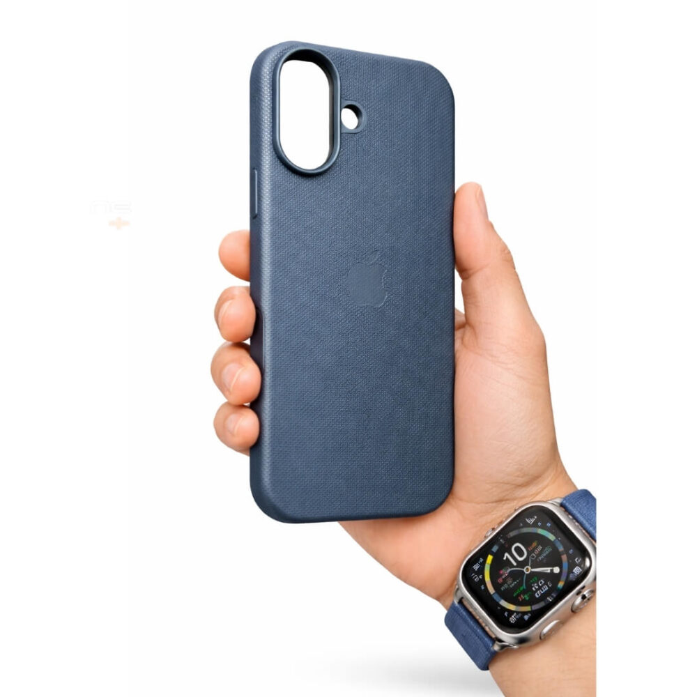 Estuche MagSafe Woven Iphone 17 Azul