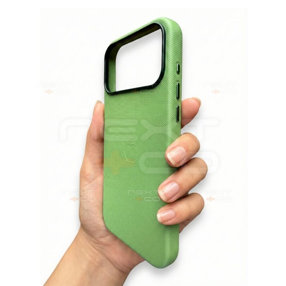 Estuche MagSafe Woven Iphone 17 Pro Max Verde