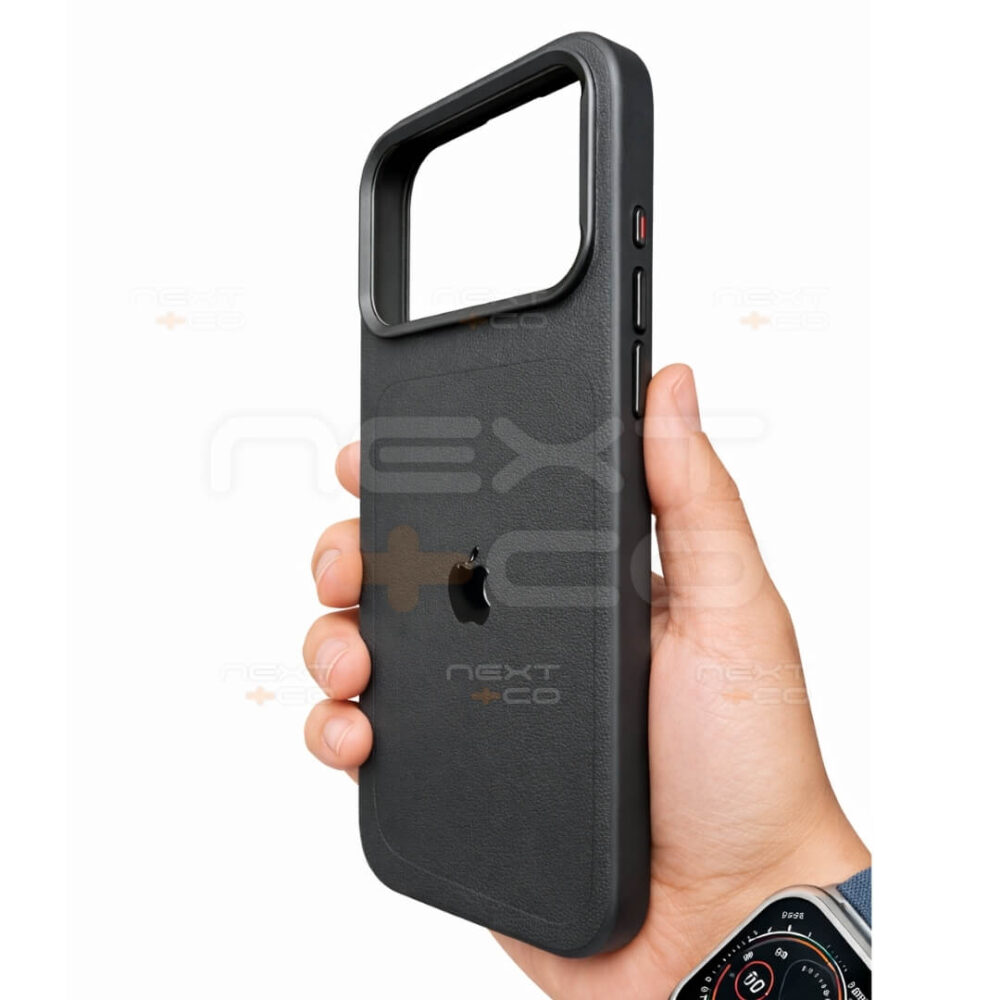 Estuche MagSafe Vegano Iphone 17 Pro Negro