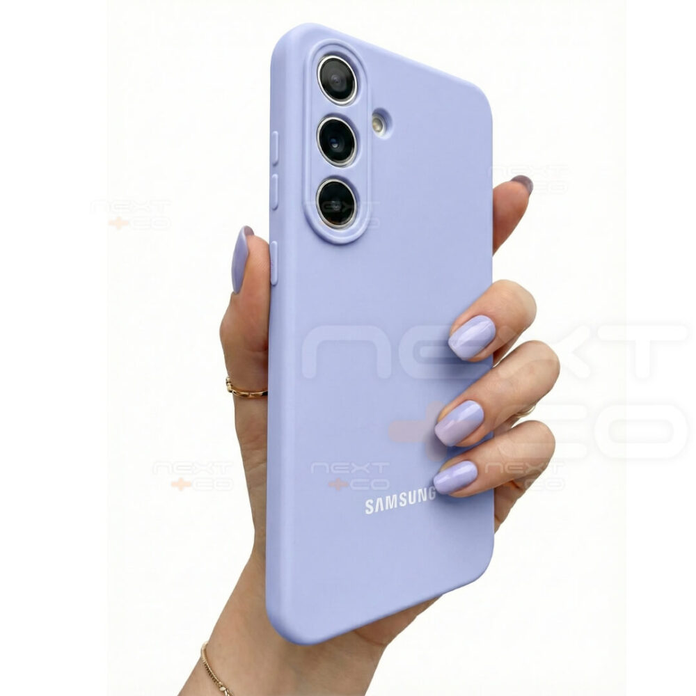 Estuche Silicon Samsung S25 FE Lila