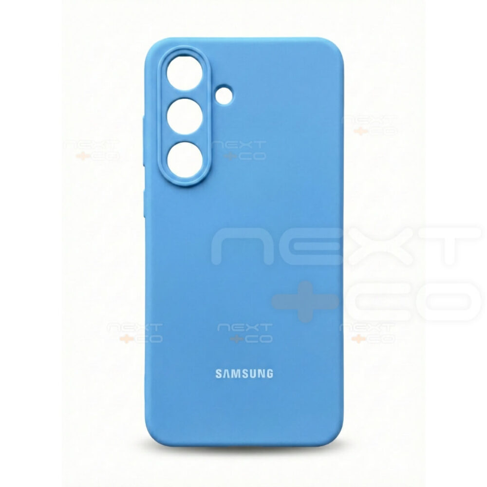 Estuche Silicon Samsung S25 FE Azul Claro