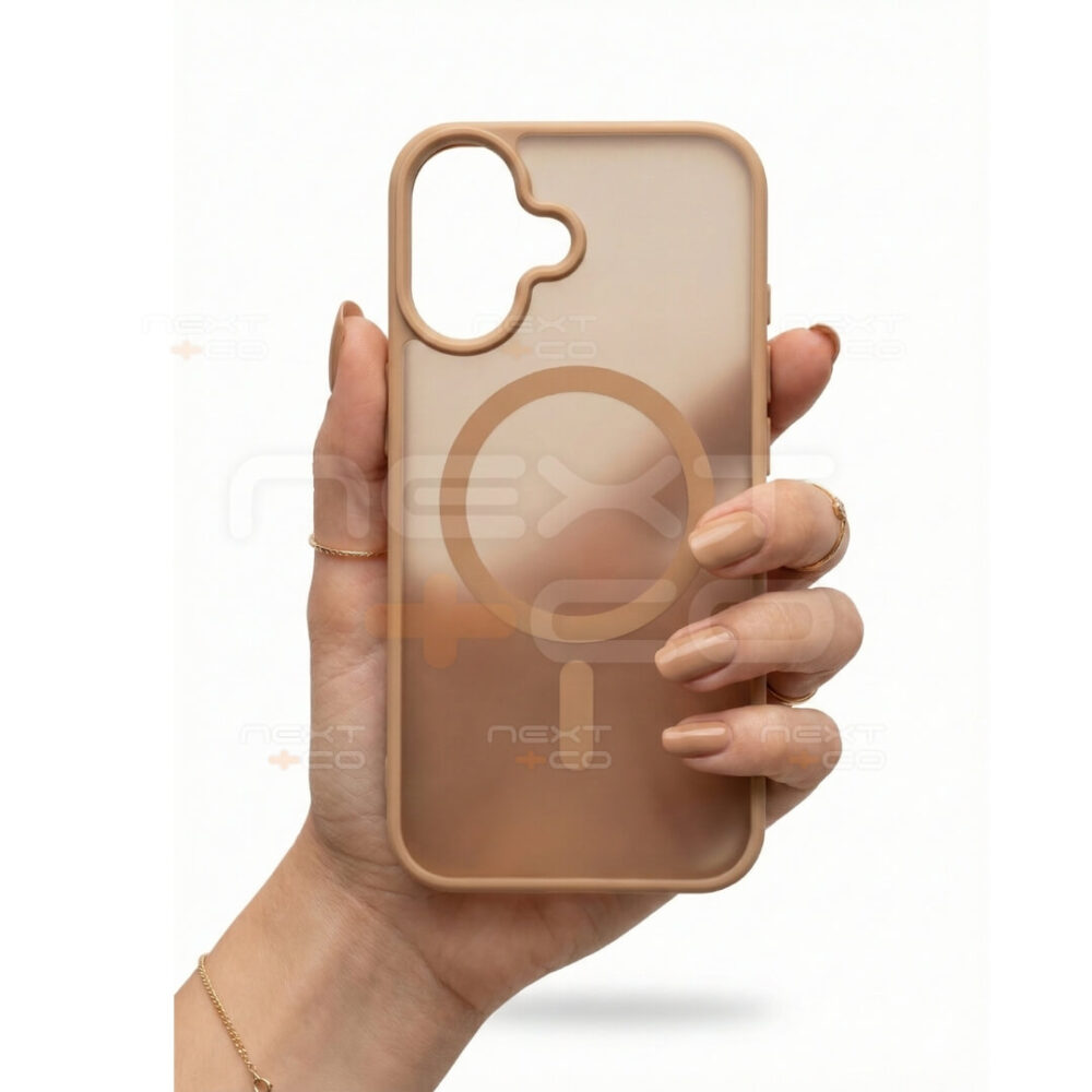 Estuche Fash Revo MagSafe Iphone 17 Cafe