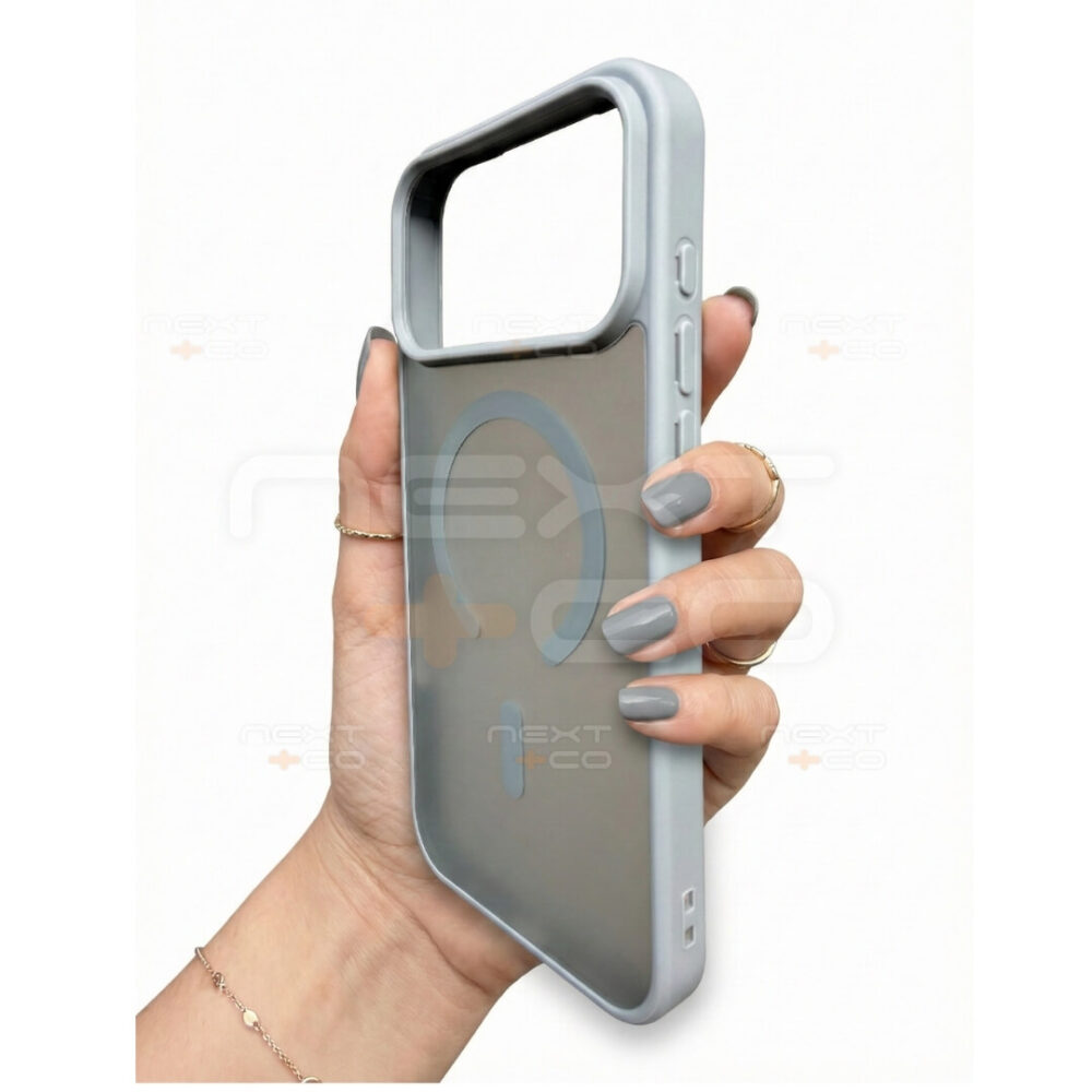 Estuche Fash Revo MagSafe Iphone 17 Pro Max Gris