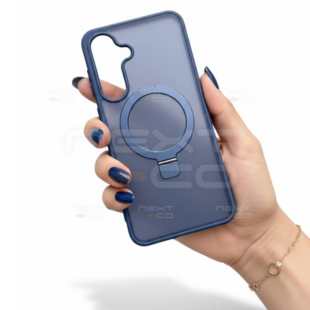 Estuche Fash Revo MagSafe Soporte Samsung S25 FE Azul