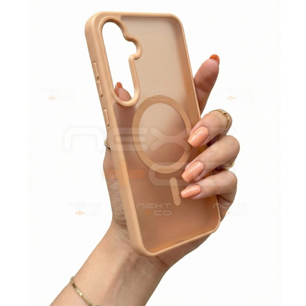 Estuche Fash Revo MagSafe Samsung A55/A35 Cafe