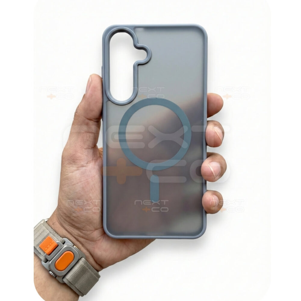 Estuche Fash Revo MagSafe Samsung S25 FE Gris