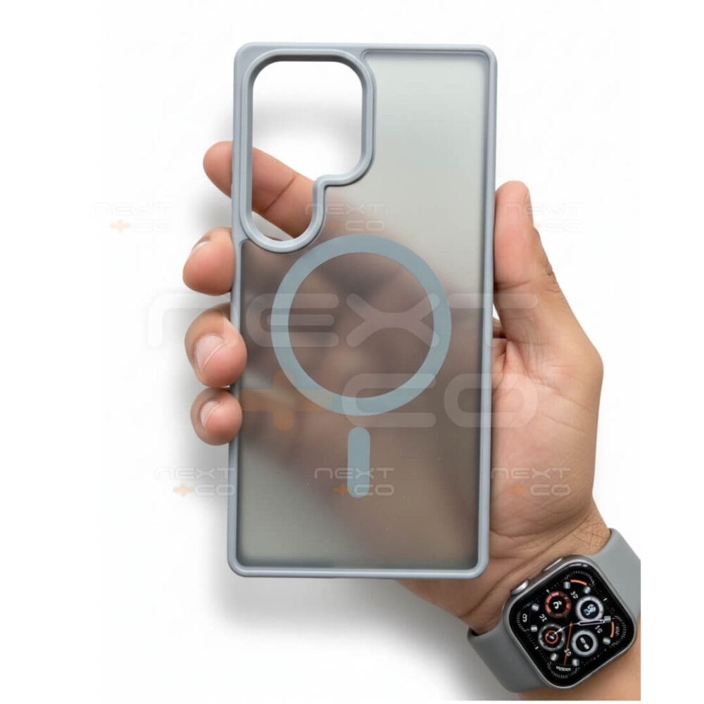 Estuche Fash Revo MagSafe Samsung S25 Ultra Gris