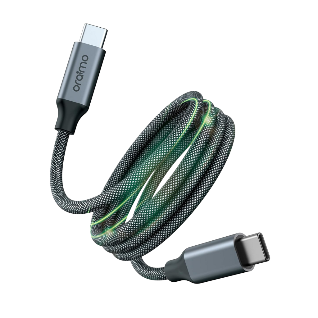 Cable USB-C a USB-C Oraimo Magcable 60W 1M Magnetico OCD-710CC Negro