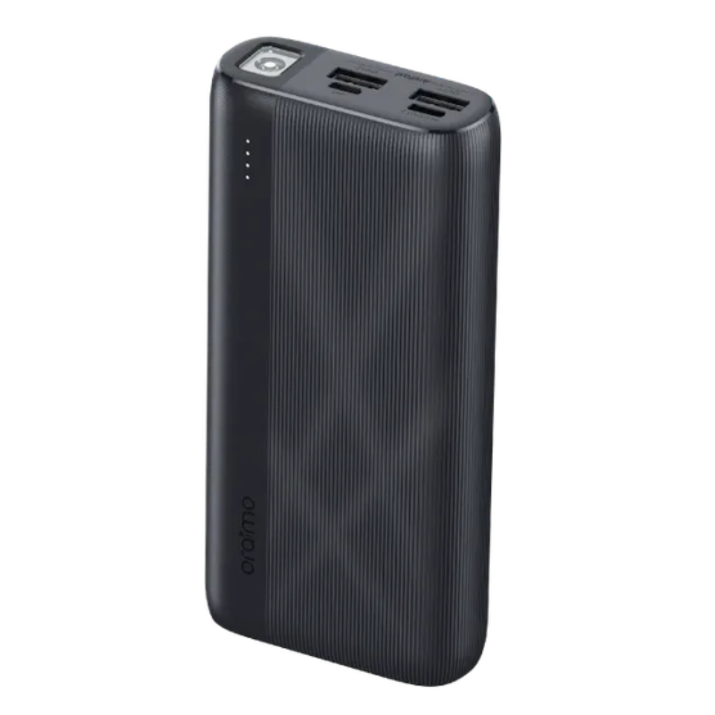 Bateria Emergencia Oraimo Traveler 22.5W 20000Mah 4 Puertos OPB-7204Q Negro