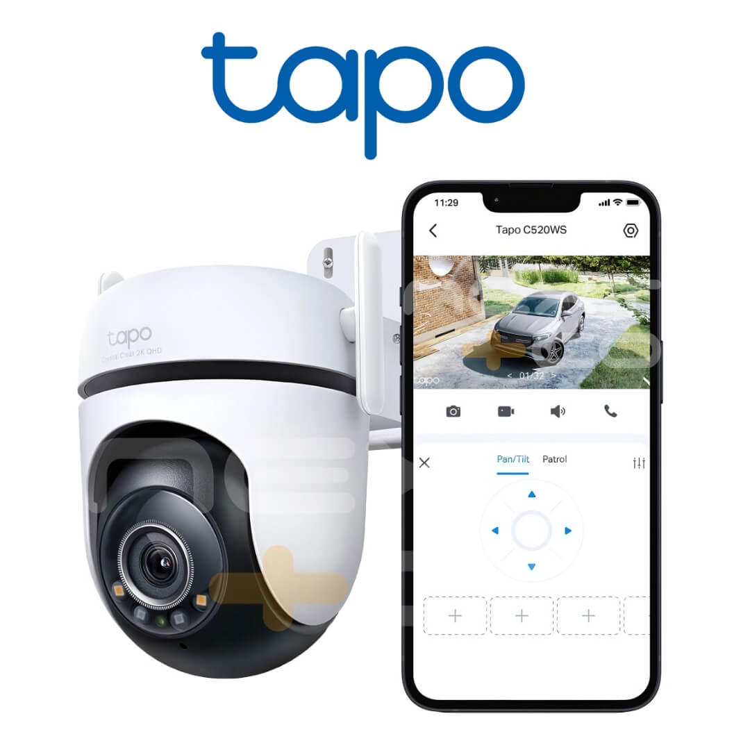 Cámara de Vigilancia inteligente WiFi Exteriores Tapo C520WS